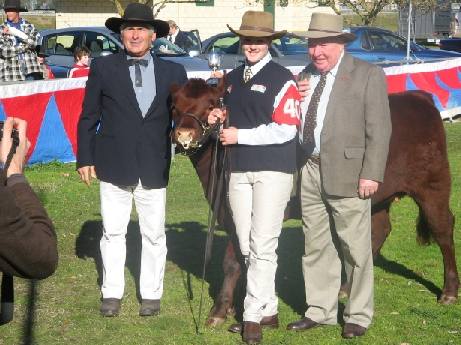 Peter Schembri, Mel Ryan and Melissa Ball with Redward Finesse